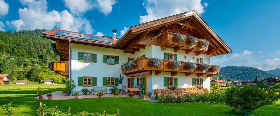 Ferienwohnungen Alpenkranz Wallgau: Unser Haus von Süden